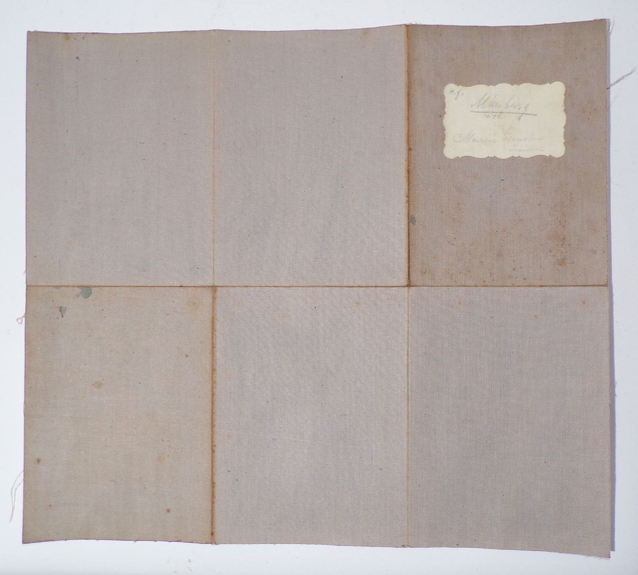 Alte Karte Altenburg Hohenstein Ernstthal Crimmitschau Burgstädt 1880