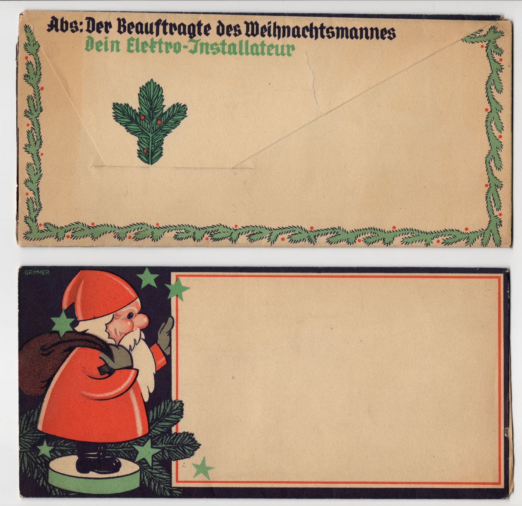 Weihnachts Prospekt Elektrische Geräte um 1930 Werbung Weihnachts Prospekt Elektrische Geräte um 1930 Werbung