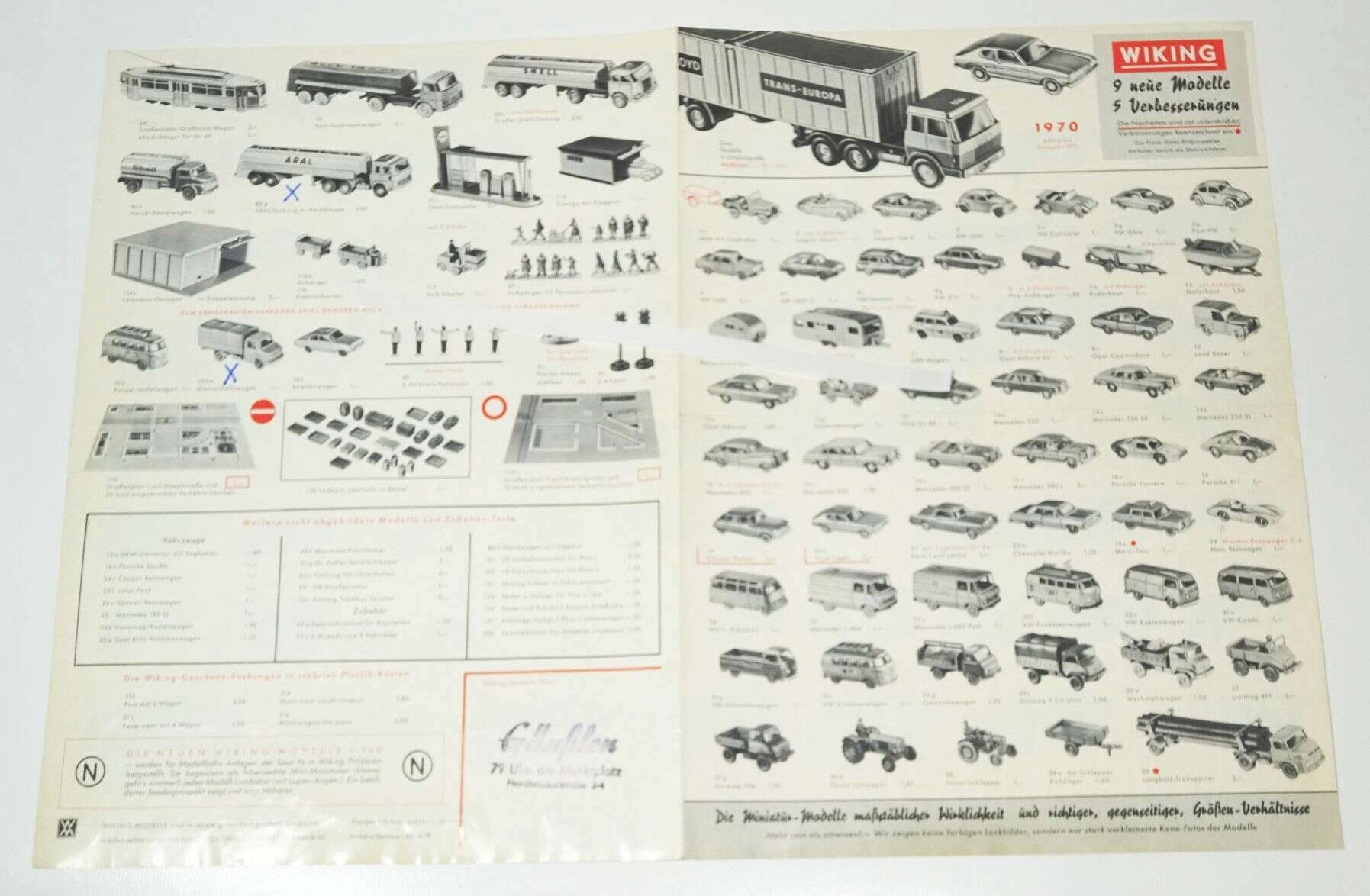 Wunderschone Wiking Modelle 1970 Fotos